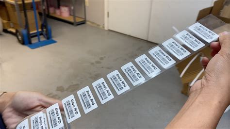 Custom RFID Asset Tags & Labels for Item Tracking 